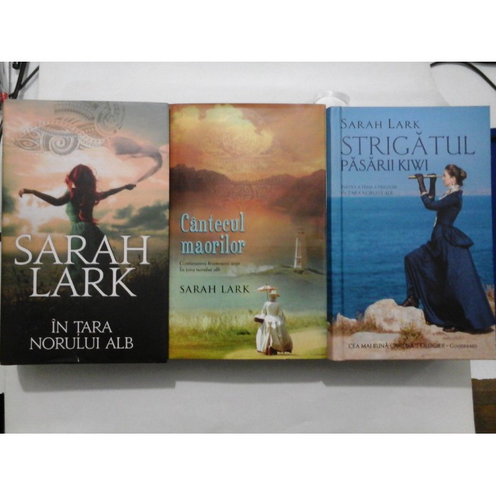 Saga:  IN TARA  NORULUI  ALB  (3 volume)  -  SARAH  LARK